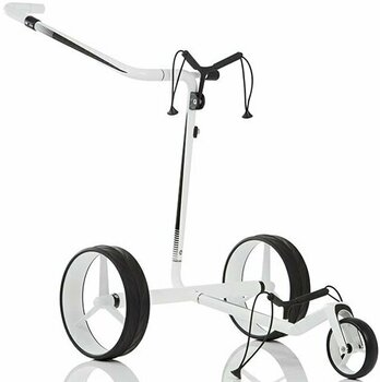 Electric Golf Trolley Jucad Carbon Travel 2.0 White/Black Electric Golf Trolley - 1