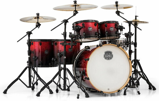 Akoestisch drumstel Mapex AR628SFEBNV Armory 6 Piece Studioease Fast SP Magma Red - 1
