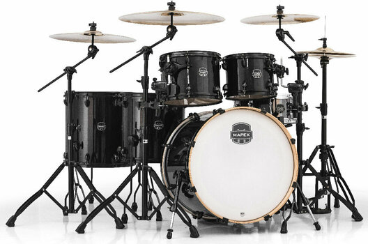 Akoestisch drumstel Mapex Armory 6 Piece Studioease Shell Pack Transparent Black - 1
