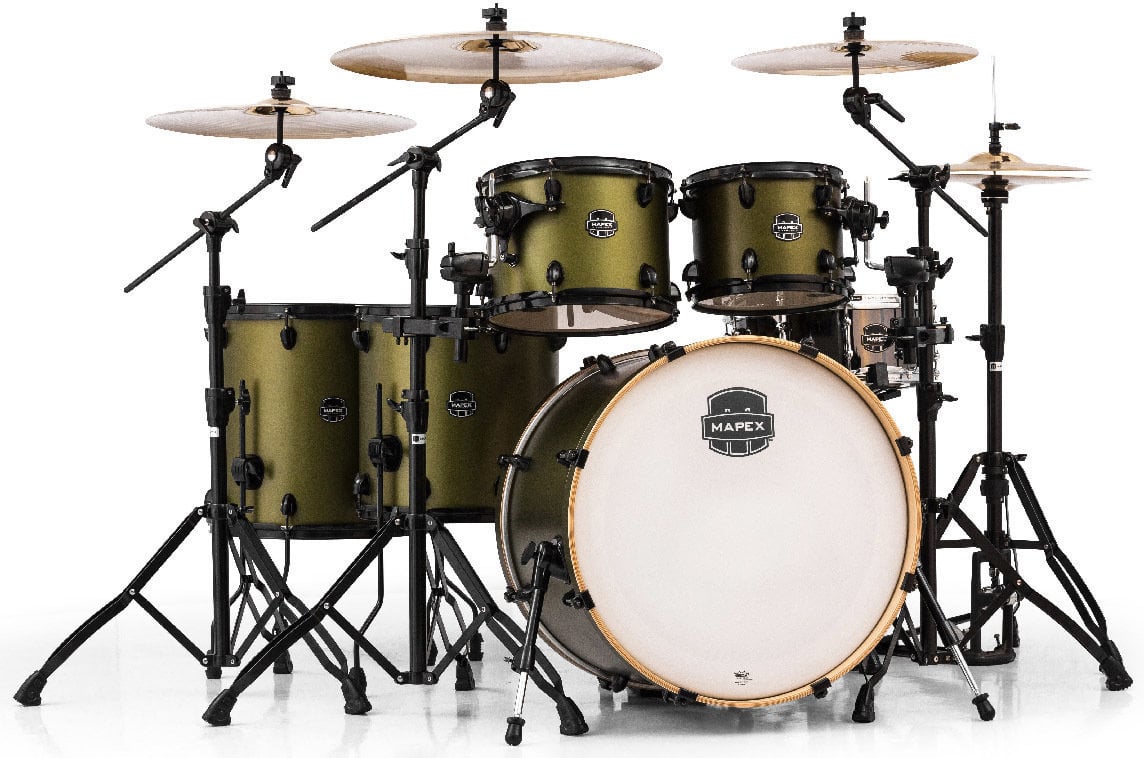 Zestaw perkusji akustycznej Mapex Armory 6 Piece Studioease Shell Pack Mantis Green