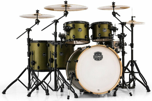 Trommesæt Mapex Armory 6 Piece Studioease Shell Pack Mantis Green - 1