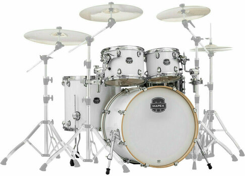 Akoestisch drumstel Mapex Armory 5 Piece Rock Shell Pack Arctic White - 1