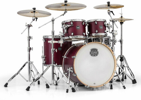 Akoestisch drumstel Mapex Armory 5 Piece Rock Shell Pack Cordovan Red - 1