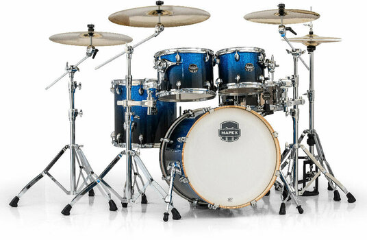 Akustik-Drumset Mapex Armory 5 Piece Fusion Shell Pack Photon Blue - 1