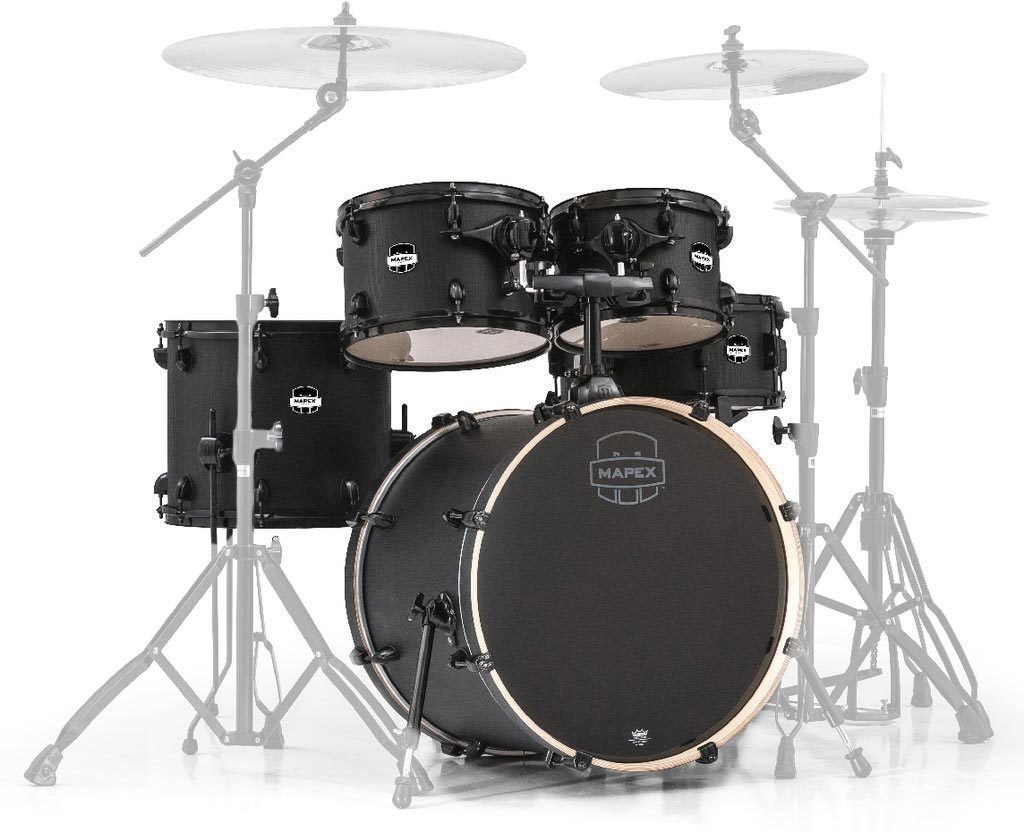 Set Batteria Acustica Mapex Mars 5 Piece Fusion Shell Pack Nightwood