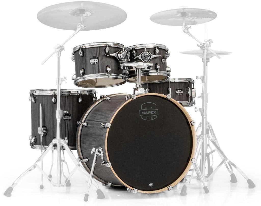Akoestisch drumstel Mapex Mars 5 Piece Fusion Shell Pack Smokewood