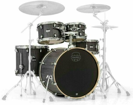 Akoestisch drumstel Mapex Mars 5 Piece Fusion Shell Pack Smokewood - 1