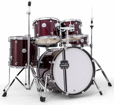 Akoestisch drumstel Mapex Voyager 5 Piece Fusion Drum Set Dark Red - 1
