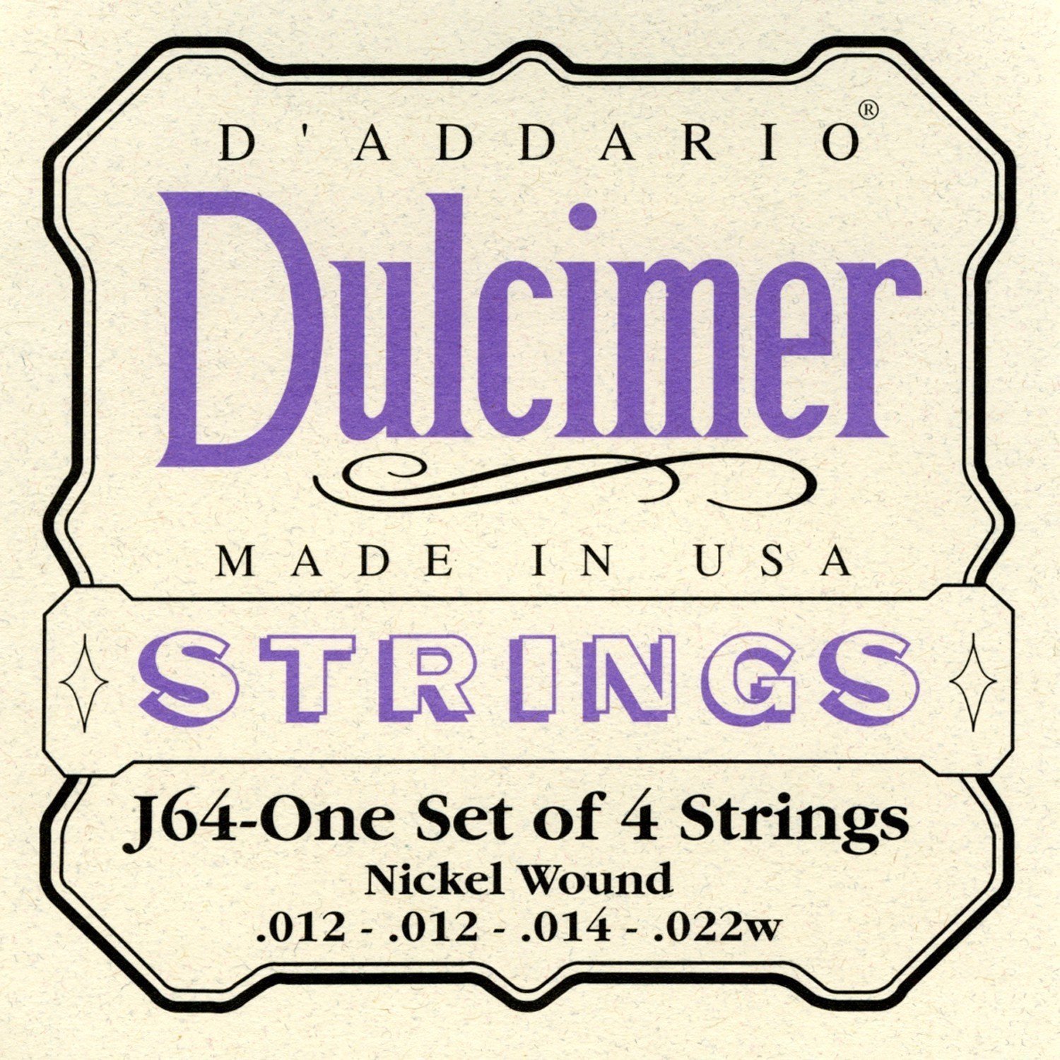 Guitar strings D'Addario EJ64