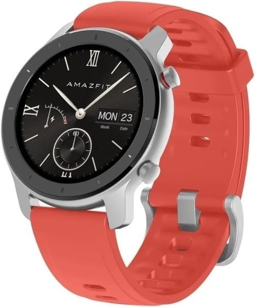 Smart Ρολόι Amazfit GTR 42mm Coral Red