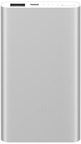 Külső akkumulátor Xiaomi Mi Power Bank 2 5000 mAh Silver