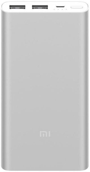 Virtapankki Xiaomi Mi Power Bank 2S 10000 mAh Silver