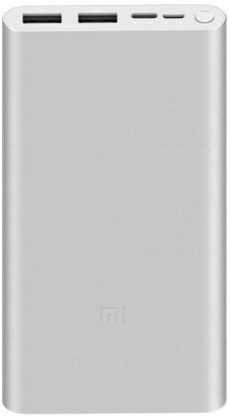 Banques d'alimentation Xiaomi Mi 18W Fast Charge Power Bank 3 10000 mAh Silver