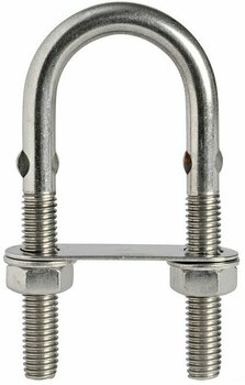 Boat Deck Fittings Osculati Stainless Steel U-bolt with rod 150mm x M12 mm - 1