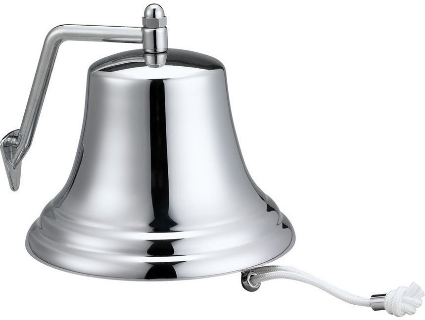 Dzwon mosiężny, Gwizdek bosmański, Róg sygnałowy Marco BE3-C Chromed Bell o300 mm