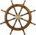Nautical Gift Sea-Club Steering Wheel wood with brass center - o 90cm