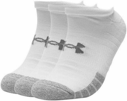 Socks Under Armour Heatgear Low Socks White L - 1