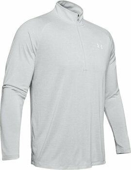 Pulover s kapuco/Pulover Under Armour Men's UA Tech 2.0 1/2 Zip Long Sleeve Halo Gray M - 1