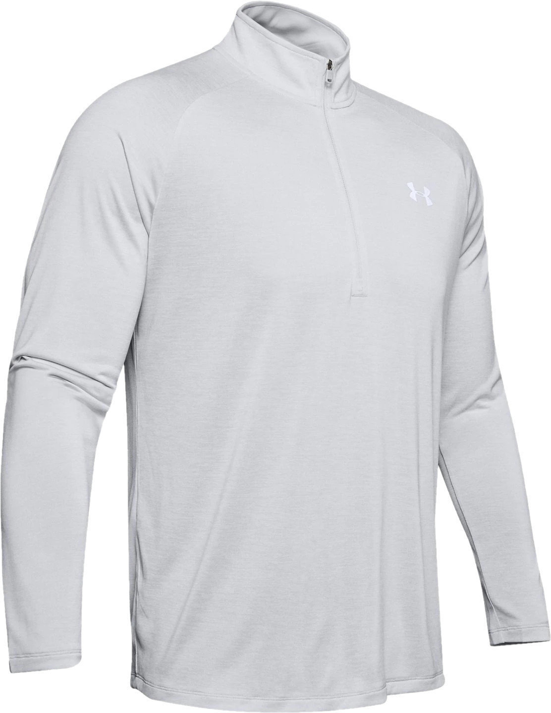 Hættetrøje/Sweater Under Armour Men's UA Tech 2.0 1/2 Zip Long Sleeve Halo Gray 2XL