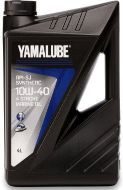 Двигателно масло 4-тактово Yamalube API-SJ Synthetic 10W-40 4 Stroke Marine Oil 4 L