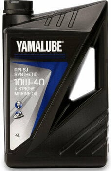Двигателно масло 4-тактово Yamalube API-SJ Synthetic 10W-40 4 Stroke Marine Oil 4 L - 1
