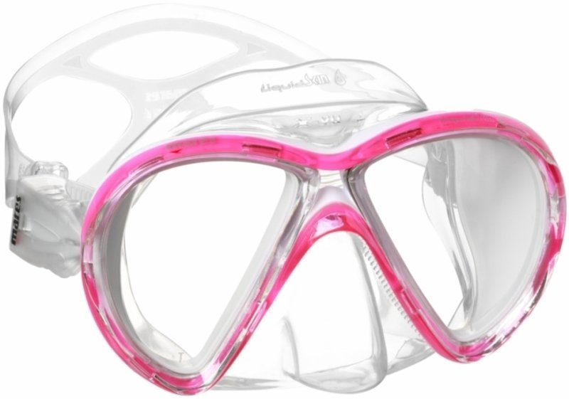 Maska za potapljanje Mares X-VU Liquidskin Clear/Pink