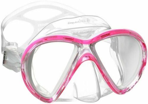 Diving Mask Mares X-VU Liquidskin Clear/Pink - 1