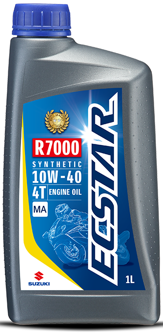 Motorový olej Suzuki Ecstar 10W40 R7000 Semi Synthetic Engine Oil 1L Motorový olej