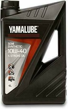 Motorolie Yamalube Semi Synthetic 10W40 4 Stroke 4L Motorolie - 1
