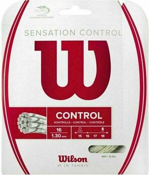 Accesorii tenis Wilson Sensation Control Tennis String 16 g Accesorii tenis - 1