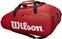 Teniška torba Wilson Tour Compartment 12 Rdeča Teniška torba