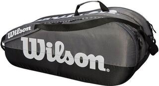 Wilson Team 2 Compartment Racket Bag Grey/Black
