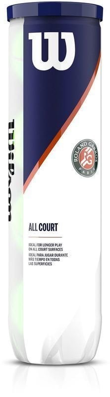 Топка за тенис Wilson Roland Garros All Court Tennis Ball 4