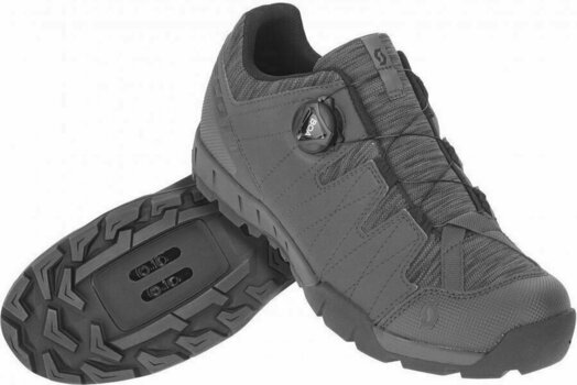 Men's Cycling Shoes Scott Shoe Sport Trail Boa Dark Grey-Black 42 Men's Cycling Shoes - 1