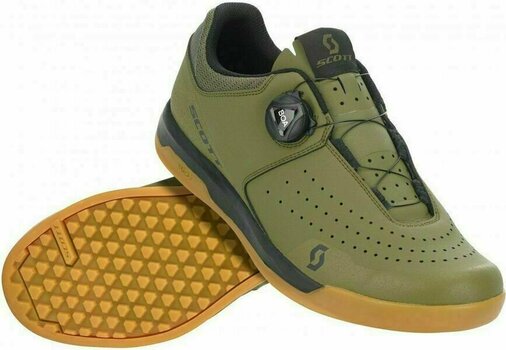 Men's Cycling Shoes Scott Shoe Sport Volt Green Moss/Black 40 Men's Cycling Shoes - 1