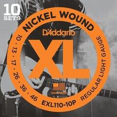 Sähkökitaran kielet D'Addario EXL110-10P Sähkökitaran kielet