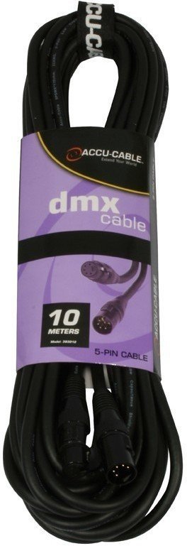 DMX Light Cable ADJ AC-DMX5/10 - 5 p. XLRm/5 p. XLR f 10m