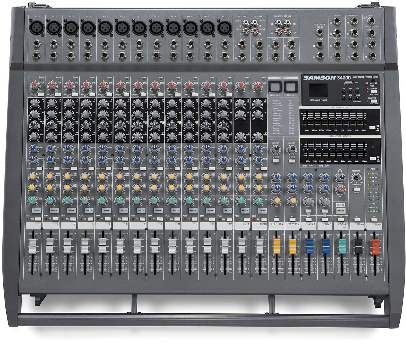Tables de mixage amplifiée Samson S4000