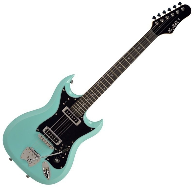 Electric guitar Hagstrom H-II Aged Sky Blue