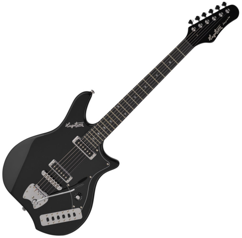 Elektromos gitár Hagstrom Impala Black Gloss