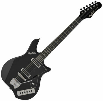 Elektrická gitara Hagstrom Impala Black Gloss - 1