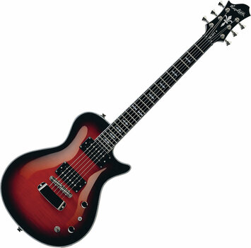 Electric guitar Hagstrom Ultra Swede Burgundy Burst - 1