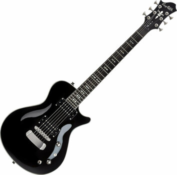 Guitare électrique Hagstrom Ultra Swede Black Gloss - 1