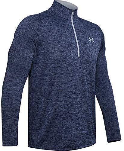 Pulover s kapuco/Pulover Under Armour Men's UA Tech 2.0 1/2 Zip Long Sleeve Blue Ink S
