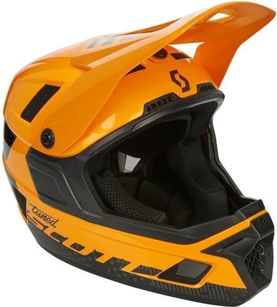 Bike Helmet Scott Nero Plus Fire Orange L Bike Helmet