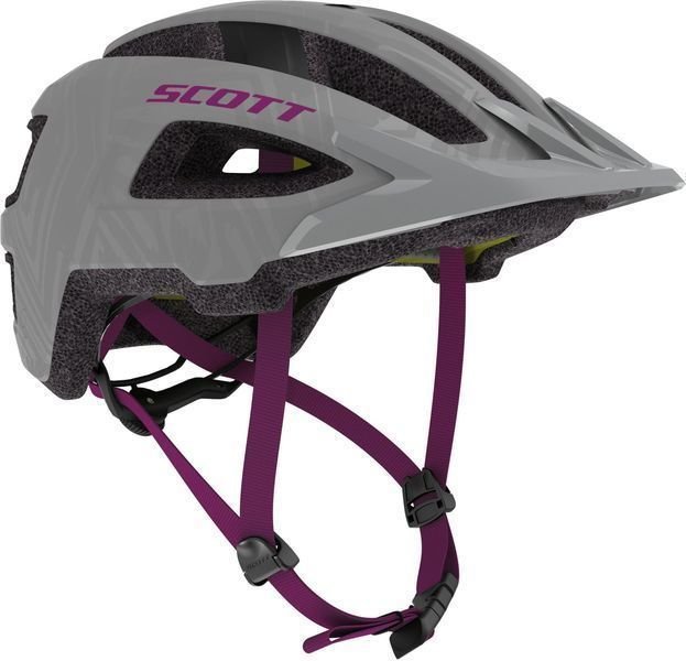 Каска за велосипед Scott Groove Plus Grey/Ultra Violet M/L Каска за велосипед