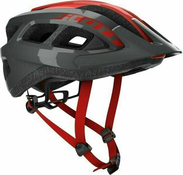 Capacete de bicicleta Scott Supra (CE) Helmet Grey/Red UNI (54-61 cm) Capacete de bicicleta - 1