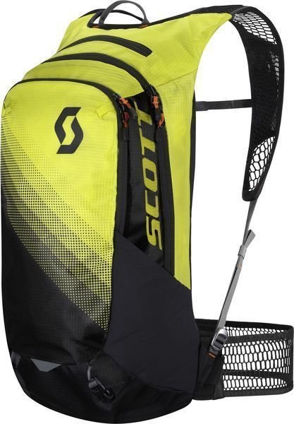Sac à dos de cyclisme et accessoires Scott Pack Trail Protect Evo FR' Sulphur Yellow/Caviar Black Sac à dos