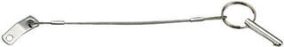 Bimini alkatrész Osculati SS plate + cable Spring Ball Bimini alkatrész