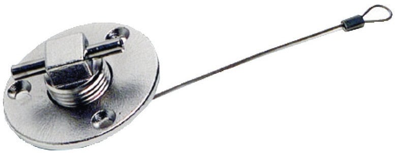 Vodní ventil, nalévací hrdlo Osculati Drain plug with manual T opening / stainless steel